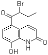 CAS # 59827-93-9, 5-(2-Bromo-1-oxobutyl)-8-hydroxy-2(1H)-quinolinone
