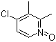 structure of CAS# 59886-90-7, 2,3-二甲基-4-氯吡啶-N-氧化物
