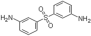 CAS # 599-61-1, 3,3'-Sulfonyldianiline, 3-Aminophenyl sulfone, 3,3'-Diamino diphenylsulfone, Bis(3-aminophenyl) sulfone