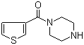structure of CAS# 59939-74-1, 哌嗪-1-基-噻吩-3-基-甲酮