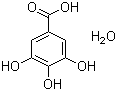 Gallic acid monohydrate molecular structure (CAS 5995-86-8)
