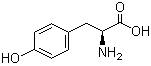 CAS # 60-18-4, L-Tyrosine, 2-Amino-3-(4-hydroxyphenyl)-propanoic acid, 3-(4-Hydroxyphenyl)-L-alanine, Tyr
