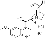 structure of CAS# 60-93-5, Quinine dihydrochloride