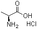 structure of CAS# 6003-05-0, L-丙氨酸盐酸盐