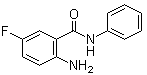 structure of CAS# 60041-89-6, 2-氨基-5-氟-N-苯基苯甲酰胺