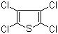 structure of CAS# 6012-97-1, Tetrachlorothiophene