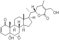 structure of CAS# 60124-17-6, 12-Deoxywithastramonolide
