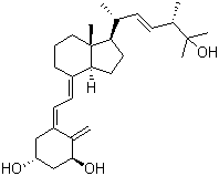 structure of CAS# 60133-18-8, 1alpha,25-Dihydroxyvitamin D2