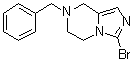 structure of CAS# 601515-08-6, 7-苄基-3-溴-5,6,7,8-四氢咪唑并[1,5-a]吡嗪