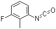 structure of CAS# 60221-81-0, 3-Fluoro-2-methylphenyl isocyanate