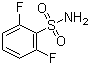 structure of CAS# 60230-37-7, 2,6-Difluorobenzenesulfonamide