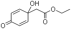 structure of CAS# 60263-06-1, Ethyl (1-hydroxy-4-oxocyclohexa-2,5-dien-1-yl)acetate