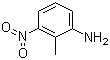 structure of CAS# 603-83-8, 2-甲基-3-硝基苯胺
