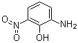 structure of CAS# 603-87-2, 2-氨基-6-硝基苯酚