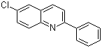 structure of CAS# 60301-56-6, 2-苯基-6-氯喹啉