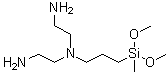 CAS # 603111-50-8, N-(2-Aminoethyl)-N-[3-(dimethoxymethylsilyl)propyl]-1,2-ethanediamine