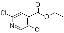 CAS # 603122-76-5, 2,5-Dichloro-4-pyridinecarboxylic acid ethyl ester, Ethyl 2,5-dichloroisonicotinate
