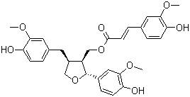 structure of CAS# 60337-67-9, 9-O-阿魏酰落叶松脂