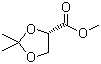 structure of CAS# 60456-21-5, Methyl (S)-2,2-dimethyl-1,3-dioxolane-4-carboxylate