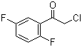 structure of CAS# 60468-36-2, 2-Chloro-2',5'-difluoroacetophenone