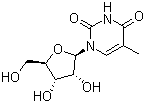 CAS 登录号：605-23-2, 阿糖胸苷