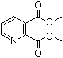 structure of CAS# 605-38-9, 2,3-Pyridinedicarboxylic acid dimethyl ester