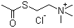 structure of CAS# 6050-81-3, Acetylthiocholine chloride