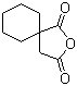 CAS # 6051-25-8, 2-Oxaspiro[4.5]decane-1,3-dione, 1-Carboxycyclohexaneacetic acid cyclic anhydride,1-Carboxycyclohexaneacetic acid anhydride
