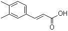 structure of CAS# 60521-25-7, 3-(3,4-二甲基苯基)丙烯酸