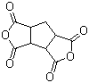 structure of CAS# 6053-68-5, 1,2,3,4-Cyclopentanetetracarboxylic acid dianhydride