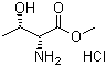 structure of CAS# 60538-15-0, Methyl D-threoninate hydrochloride