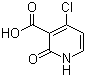 structure of CAS# 605661-82-3, 4-氯-1,2-二氢-2-氧代-3-吡啶羧酸