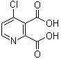 structure of CAS# 605661-85-6, 4-氯吡啶-2,3-二甲酸