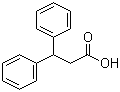 structure of CAS# 606-83-7, 3,3-二苯基丙酸