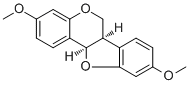 CAS 登录号：606-91-7, 高紫檀素, 3,9-二甲氧基紫檀碱