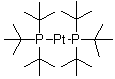 structure of CAS# 60648-70-6, 双(三叔丁基膦)铂