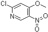 structure of CAS# 607373-83-1, 2-氯-4-甲氧基-5-硝基吡啶