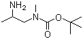 CAS # 607380-78-9, tert-Butyl N-(2-aminopropyl)-N-methylcarbamate