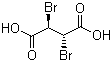 structure of CAS# 608-36-6, meso-2,3-Dibromosuccinic acid