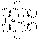 structure of CAS# 60804-74-2, Tris(2,2'-bipyridine)ruthenium bis(hexafluorophosphate)