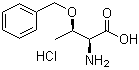 structure of CAS# 60856-51-1, O-(苯甲基)-L-苏氨酸盐酸盐