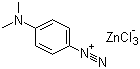 structure of CAS# 6087-56-5, 4-(Dimethylamino)benzenediazonium trichlorozincate