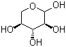 structure of CAS# 609-06-3, L-(-)-Xylose
