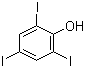 structure of CAS# 609-23-4, 2,4,6-Triiodophenol