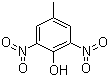 structure of CAS# 609-93-8, 2,6-Dinitro-p-cresol