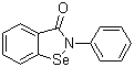 structure of CAS# 60940-34-3, Ebselen