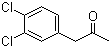 structure of CAS# 6097-32-1, 3,4-Dichlorophenylacetone