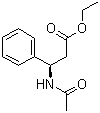 CAS # 609849-87-8, (betaR)-beta-(Acetylamino)benzenepropanoic acid ethyl ester