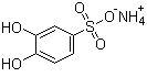 CAS # 6099-56-5, 3,4-Dihydroxybenzenesulfonic acid monoammonium salt