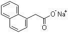 structure of CAS# 61-31-4, 1-萘乙酸钠
